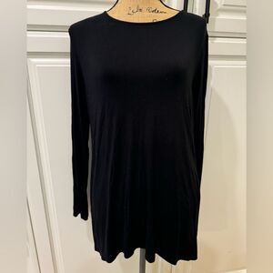 SAKS 5th Avenue black shirt tunic